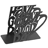 Ciieeo Servilletero de Metal Negro para Cocina y Comedor, Soporte para Servilletas de Mesa de Hierro Pintado, Tamaño Estándar, Adecuado para Cafeterías, Restaurantes y Uso Diario (1