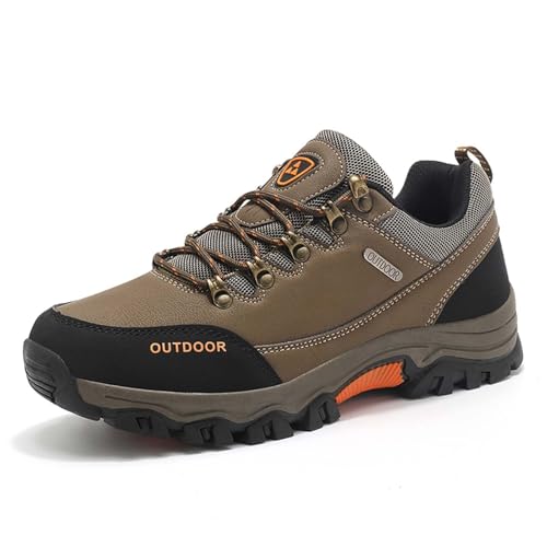 Botas de Senderismo extragrandes para Exteriores para Hombre Zapatillas de Senderismo de caña para Hombre cómodo para Diario