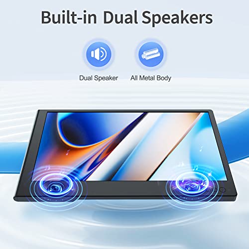 Westhod Laptop Screen Extender, Portable Monitor For Laptop Fhd Ips Triple Monitor Display,Plug-Play Tri-Screen For Windows, Chrome, Mac And Switch, Work With 13”-16” Laptops #TOP3