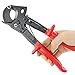 IBOSAD Ratchet Cable Wire Cutter up to 500 mcm Heavy Duty Aluminum Copper Ratcheting Wire Cutting Hand Tool