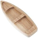 GORGECRAFT Barco de Madera Sin Terminar Madera Natural Náutico Pesca En el Océano Velero Canoa Artesanía Barcos Paisaje Adorno de Mesa Modelo Pintar Proyectos de Arte Y Manualidades Hogar Y Oficina.