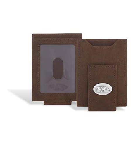 Mississippi - Crazy Horse Leather Front Pocket Wallet