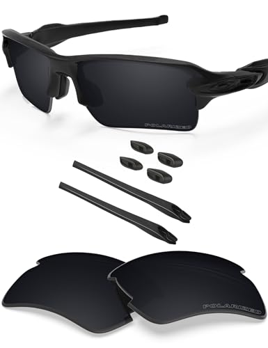Image of BLAZERBUCK Anti Salt Replacement Lenses & Sock Kit for Oakley Flak 2.0 XL OO9188 Sunglasses