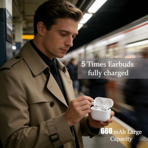 Image of Replacement Wireless Charging Case Compatible with AirPods Pro1 /2 USB-C.
