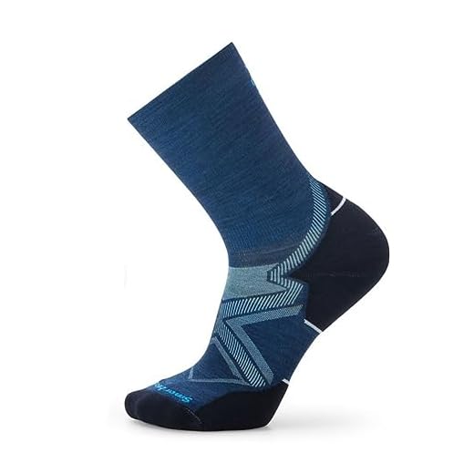 Smartwool Men's Run Cold Weather Targeted Cushion Crew Alpine Blue M