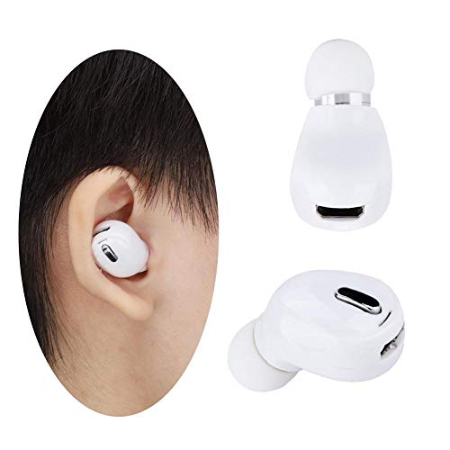 Fone de ouvido sem fio Bluetooth, mini fone de ouvido Bluetooth, vem com cabo de carregamento, adequ