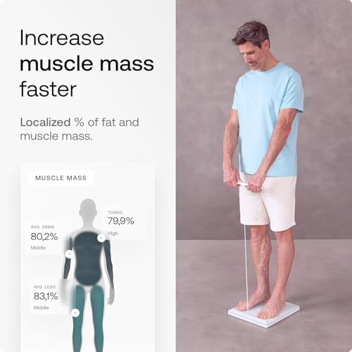 Image of WITHINGS Body Scan - Smart Scale, Segmental Body Composition, ECG, White