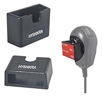 HYSHIKRA Universal-Funk-/Mikrofonhalterung, rückseitige Klebehalterung für Baofeng Yaesu Retevis MotorolaQuansheng Radio