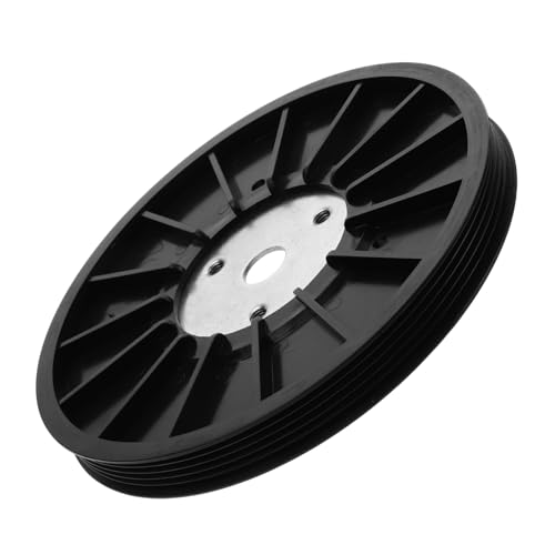 TOBBOMEY Disco de Transmisión para Bicicleta Estática Abs Duradero Accesorio Fitness Compatible Rueda de para Gimnasio Casa Instalación Rápida y Suave