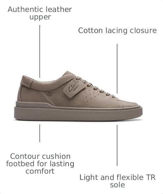 Clarks Mens SneakerSneaker