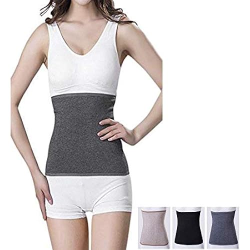 Warm Knitted Abdominal Binder Kidney Warmer Back Slim Postpartum Wrap Belt