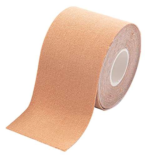 LAANCOO Bust Tape Brustheben Band BHS Frauen Boob Tape trägerlosen Klebstoff Nippel Bralette Klebrige Pads Beige Cover