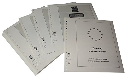 Feuilles pré-imprimées LINDNER Europe précurseurs pour collectionneur