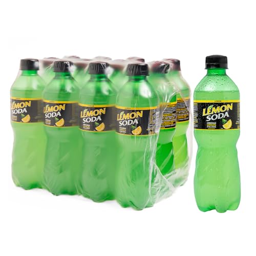 Lemonsoda | Bevanda Gassata al Limone, 12 Bottiglie da 45 cl PET, L'originale Limonata Italiana con Succo di Limoni Siciliani, Senza Coloranti
