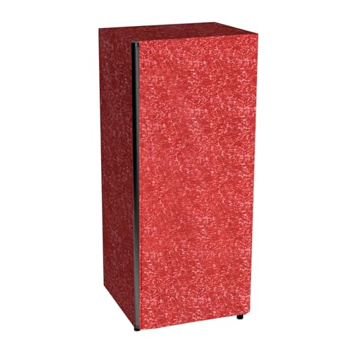 Image of Durable Fridge Cover Single Door 180 to 220 Litre Easy to Clean Dustproof and Waterproof Printed Refrigerator Cover 150x60 cm