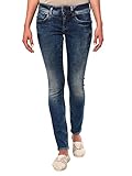 5-Pocket-Design G-STAR RAW Damen Lynn Mid Waist Skinny Jeans, Medium Aged 6128-071, 26W / 32L