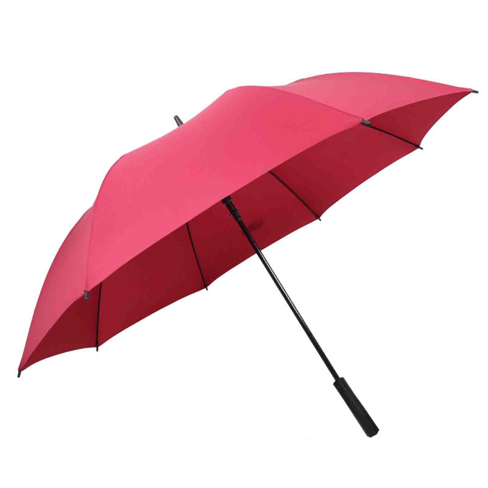 53-calowy bardzo duży parasol golfowy Parasol z prostym uchwytem i odpornością na wiatr Męski parasol biznesowy z długim uchwytem (Red)