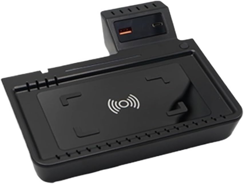Compatible for Explorer 6 Hybrid U625 XLT ST Line 2020 2021 2022 Phone Fast Charger Plate Tray Accessories Car Wireless Charging Pad(15W 3 CoilS)