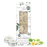 Picture of SOUL STICKS 12 Pack Little Smudgies Tealight Candles Smudge Candle for Cleansing House, Meditation, Chakra Healing | Made with Crystals and Herbs (White Sage & Nag Champa)