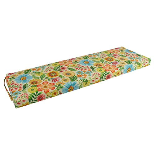 Blazing Needles Outdoor Bench Cushion, 63