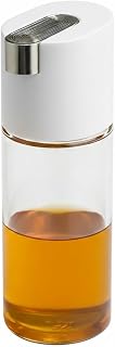 Prime Pick Smart Pour Oil Dispenser Bottle Glass Auto Flip Cap No Drip Stainless Steel Spout Leak Proof Kitchen Liquid Sto... Price In India