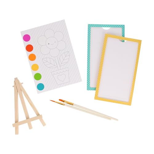 Image of Petit Collage: Mini Masterpieces My Painting Set - Include 30 Different Art Projects - Just Add Water - Includes 2 Frames to Display Your Work - Great Gift or Weekend Activity for Kids 6+