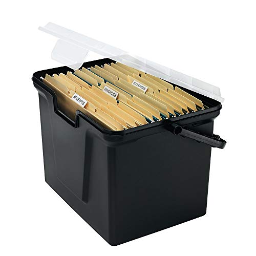 Office Depot 30% Recycled Portable File Box, 10 11/16In.h X 14 11/16In.w X 10 3/8In.d, 50649 #TOP2
