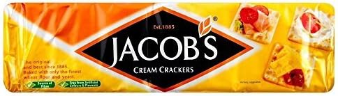 Jacob's Cream Crackers (300g) - Pack of 6 by Jacob's (Biscuits & Snacks)