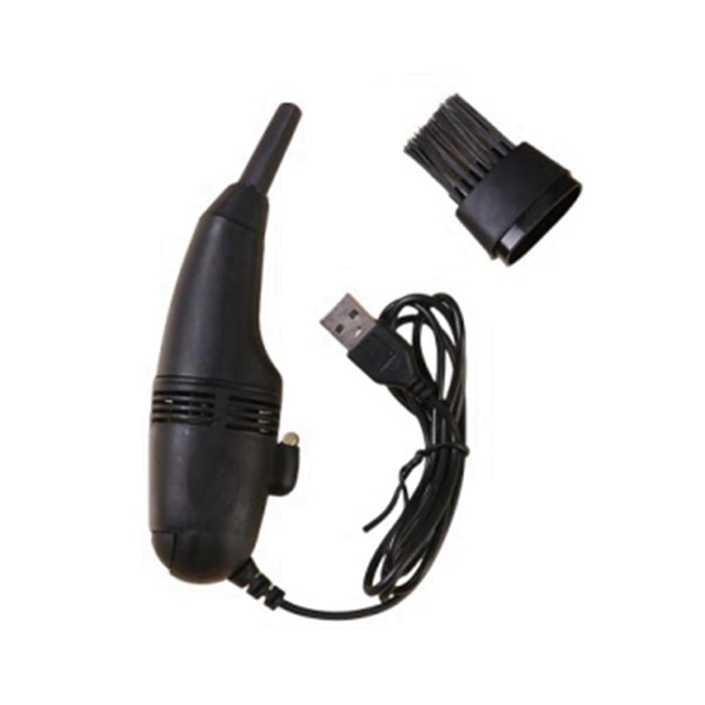 Aspirateur D'Ordinateur, Aspirateur de Clavier, Mini Aspirateur USB, Aspirateur de Machine à Coudre, Noir