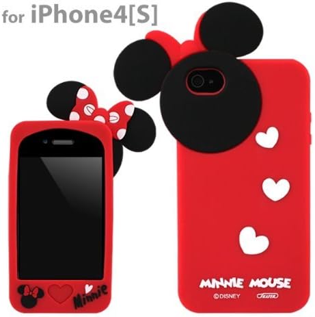 Disney Minnie Mouse Hide and Seek Silicone Case for iPhone 4