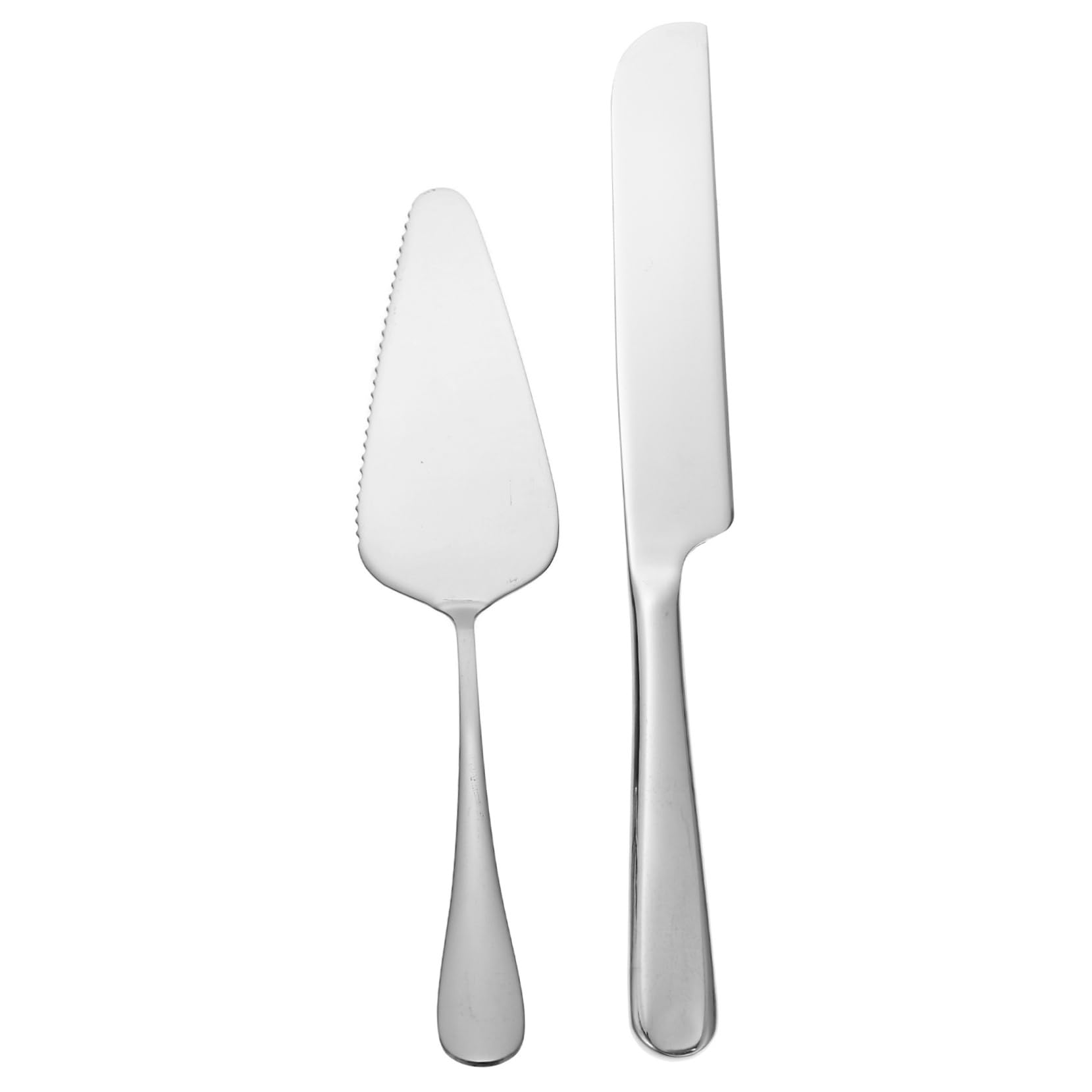 Garneck 1 Set Pizza Tools Tart Dessert Slicer Cake Spatula Cutter Bread Loaf Slicer Cake Cutter Cake Cutlery Shovel Cheese Cakes Pizza Cutter for Baking Cheese Slicer White Stainless Steel