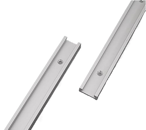 75 Typ T-Mutter T-Schienen Aluminium Holzbearbeitung Backer Tischkreiss?ge T-Schlitz Aluminium für die Holzbearbeitung DIY Werkbank für Zaun 400 mm