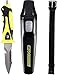 CRESSI Argus Diving Knives, Black/Yellow, 22,8 cm