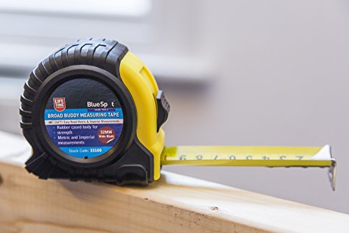 Cinta métrica Blue Spot Tools 8 m banda ancha miniatura 2