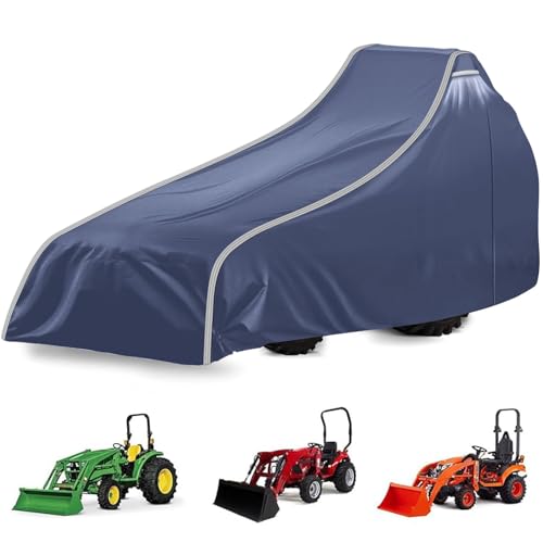 600D Tractor Cover Fits Compact & Utility Tractors with Front Loader