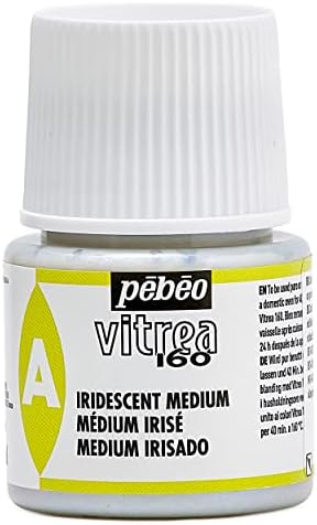 PEBEO - Transparent Glass Paint Vitrea 160°C - Ink Black - 45 ML