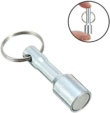 Envistia Mall Keychain Magnet for Testing Gold, Silver, Brass, Precious Metal & Jewelry, Non-ferrous metal verification