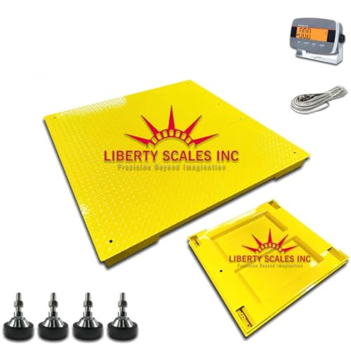 Báscula Industrial Liberty LS-900 72x72 10000 lb miniatura 1