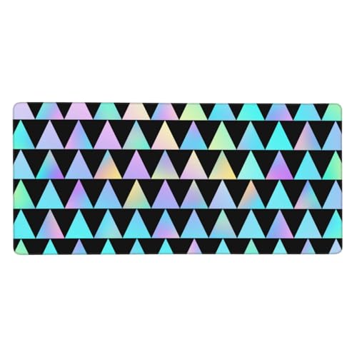Tapis de souris pour ordinateur portable avec bords cousus anti-effilochage