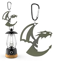 Nybhyjka Solid Cast Iron Dragon Hook Hanger - Dragon Vintage Tent Hook - Small Dragon Camping Lantern Hooks for Keys, Towels, Pants, Coats