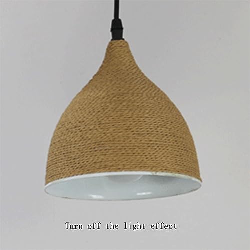 Lámpara colgante ameno E26 soluciona falta de espacio en mesita de noche con cable negro 6