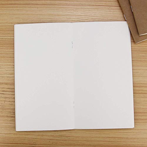 Blank-Paper-Travel-Notebook-Inserts-Refill-Notebooks-for-Travelers-Notebook-Journal-Unlined-Refill-Notepad-74-X-4-Inch-Set-of-3-240-Pages