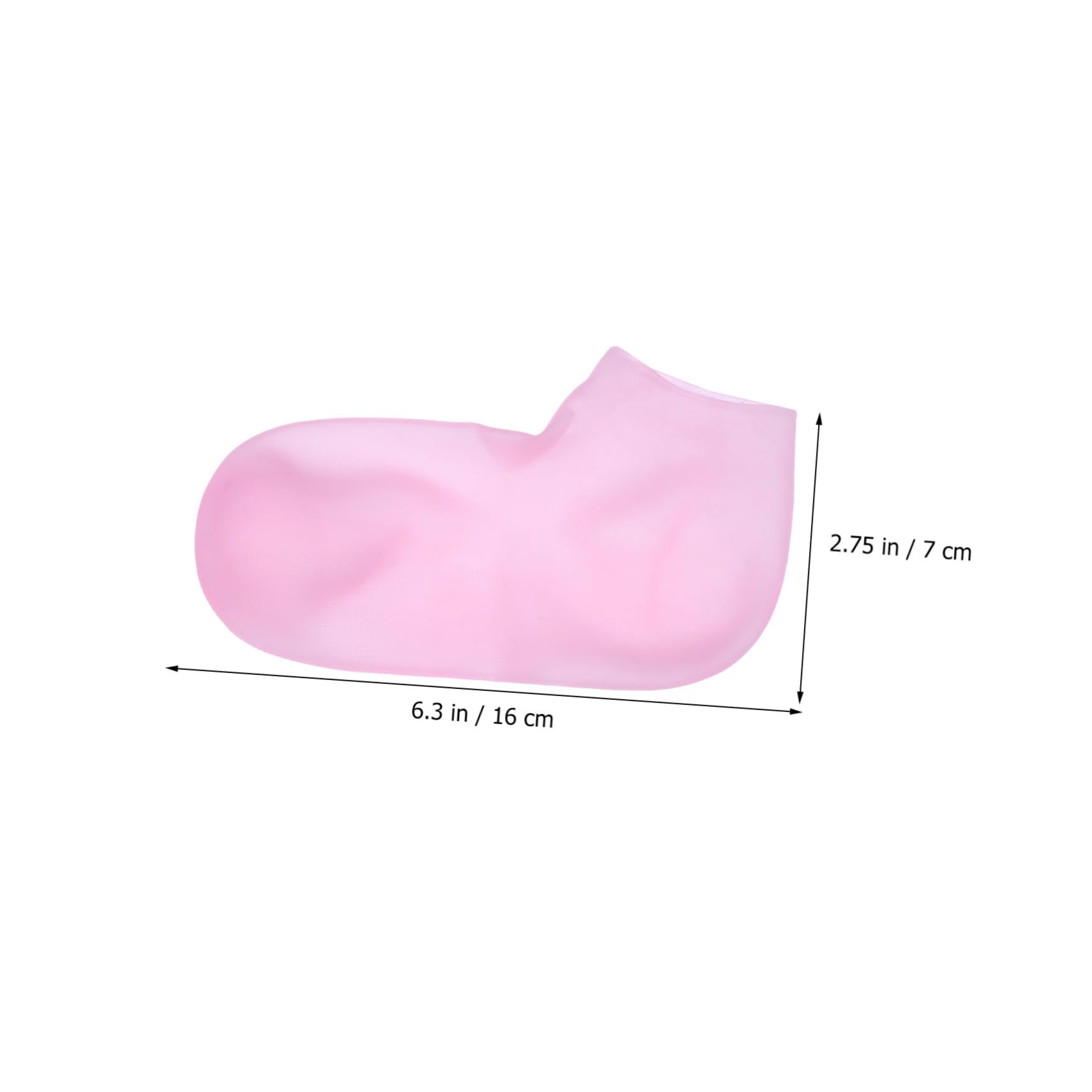 minkissy Silicone Socks for Women Moisturizing Foot Care Socks Toe Separators Soft Low Cut Friendly