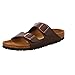 Produktbild BIRKENSTOCK Unisex-Erwachsene Arizona Birko-Flor Pantoletten, Braun (Mocca), 43 (normal)