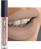Mynena Nude Long Lasting Lipstick for Women Waterproof & Transfer-Proof | Hydrating with Shea Butter | Bold Pigment Matte Color Lip Stain | Talc-Free & Vegan Product that Performs | Sandy