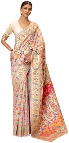 Women's S Kanjivaram Banarasi Silk Saree Kanchipuram Patola Saree