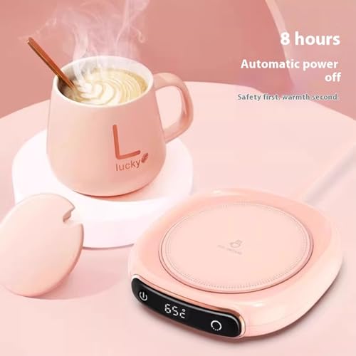 Chauffe-tasse électrique design à écran LED pour boissons chaudes - 7