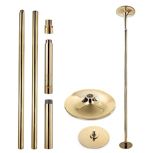 Barre de pole dance spinning 360 degrés avec hauteur ajustable et support 150kg