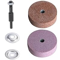 SEPWGUMD Hochwertiger Schleifstein für Bohrmaschine – Vielseitig einsetzbarer Schleifstein, ideal für diverse Materialien