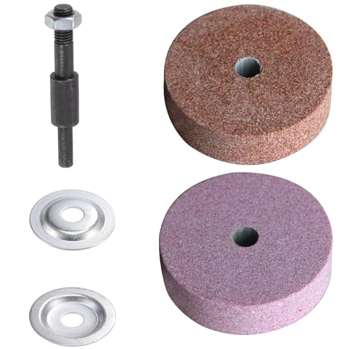 SEPWGUMD Piedra de afilar de para taladro. Piedra de afilar versátil, ideal para diversos materiales